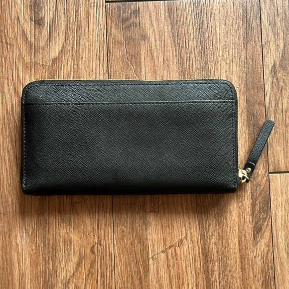 Kate Spade Black Zip-around Wallet - Picture 3 of 5